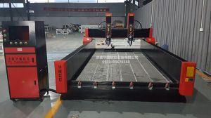 开封鼓楼区HW-1825双头重型浮雕石材雕刻机