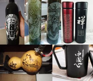 开封鼓楼区酒瓶葫芦工艺品激光雕刻机